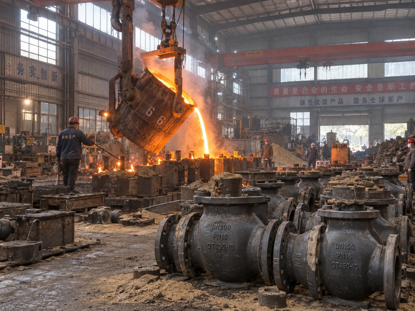 Ductile Iron Smelting & Casting Line
