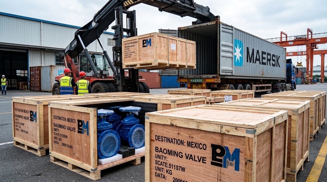 Baoming Valve Completes Major Valve Order Shipment to Mexico 2025