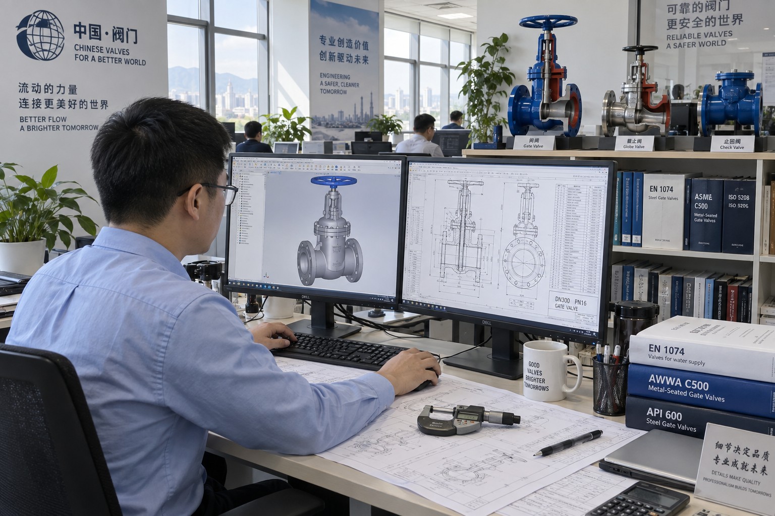 Our Technical Sales Engineering Group: Delivering 24-Hour Custom Valve CAD Drawings to Global EPC Contractors