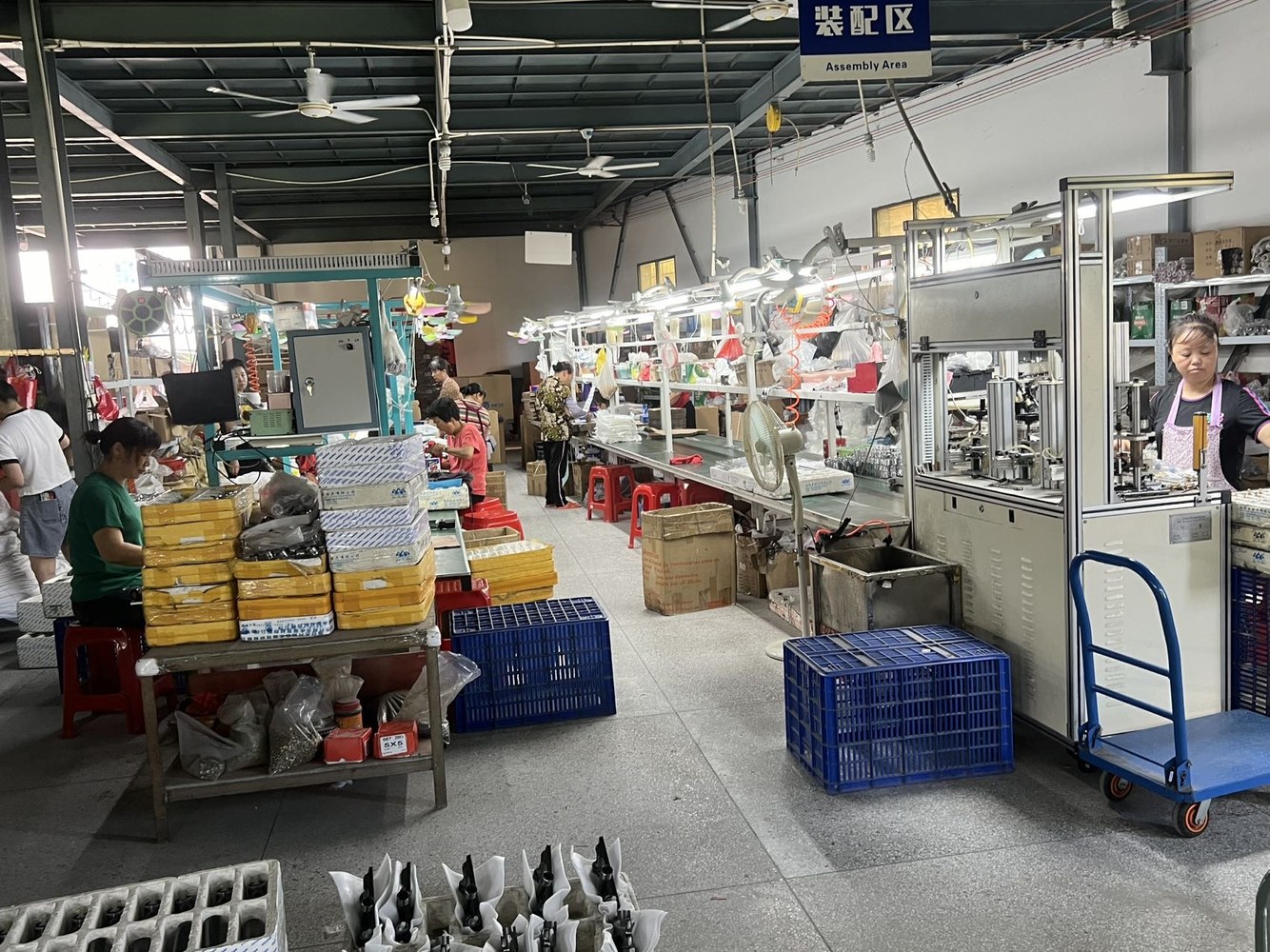 Valve Assembly Line Video