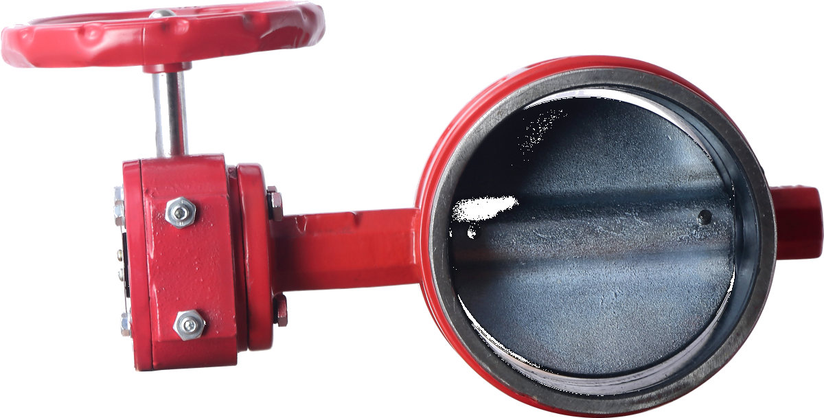 Worm Gear Grooved Butterfly Valve D381X detail 2