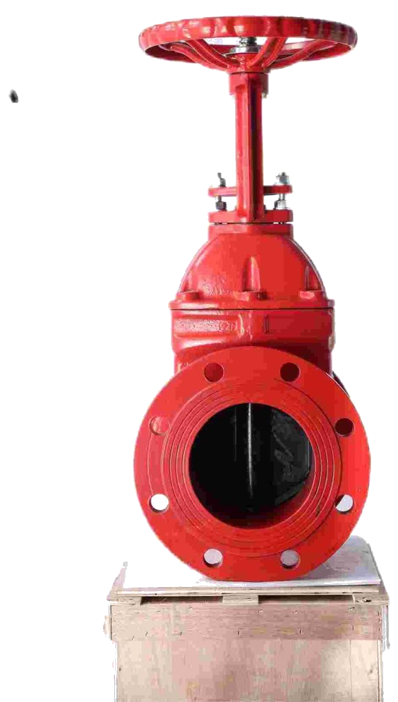 Non-Rising Stem Valve Body with Precision Machined Flange Bolt Holes